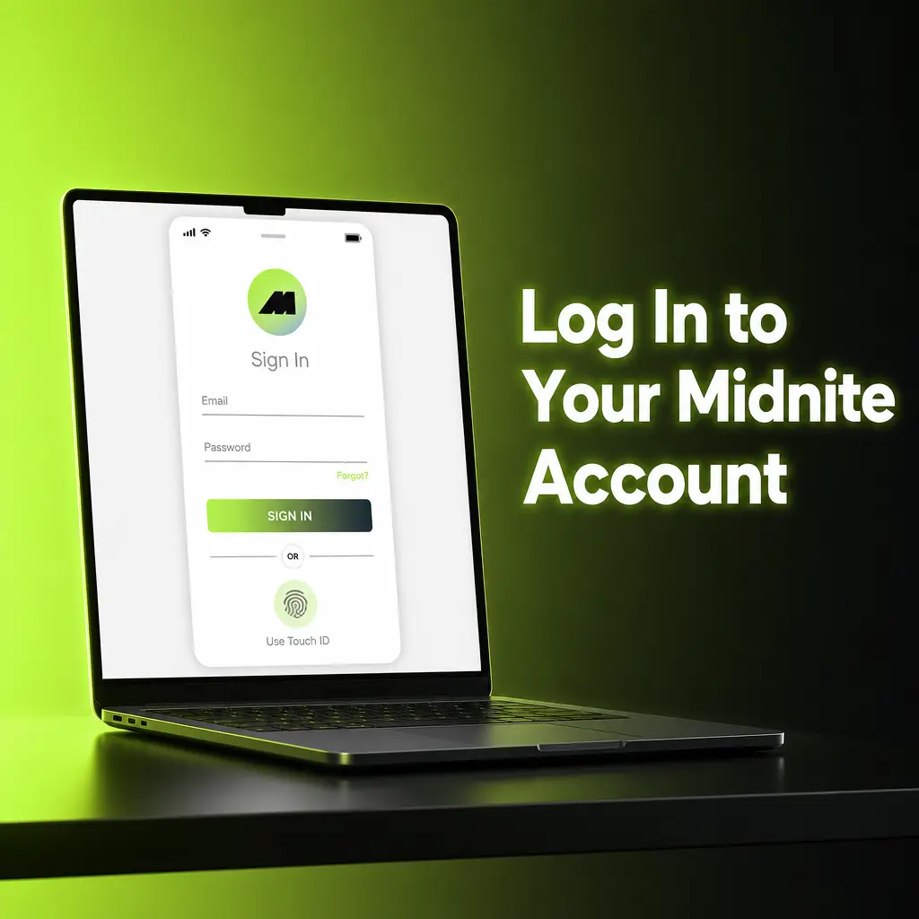 Log In to Your Midnite Account