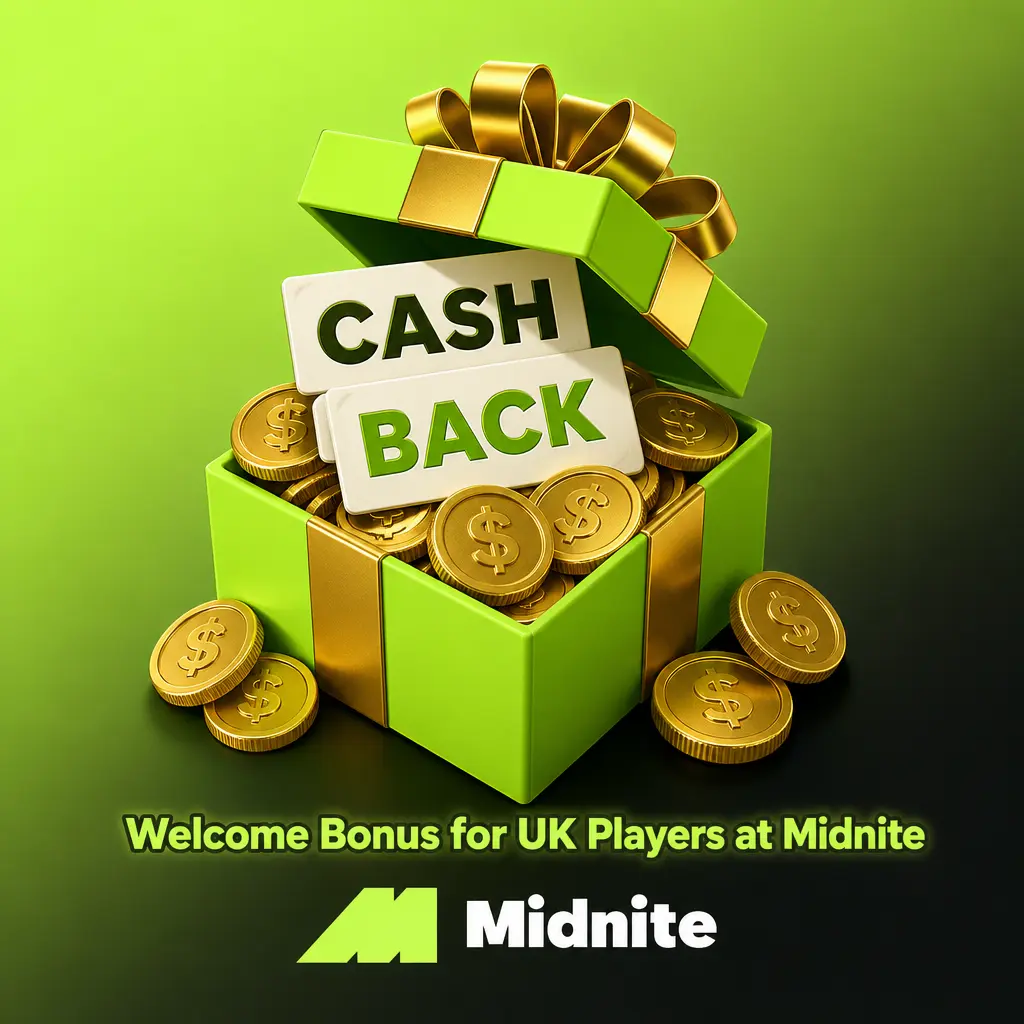 Welcome Bonus for UK Players at Midnite