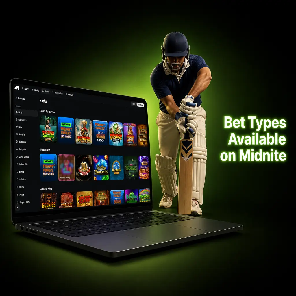 Bet Types Available on Midnite
