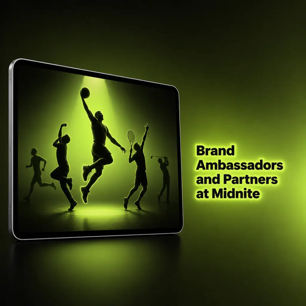 Brand Ambassadors and Partners at Midnite